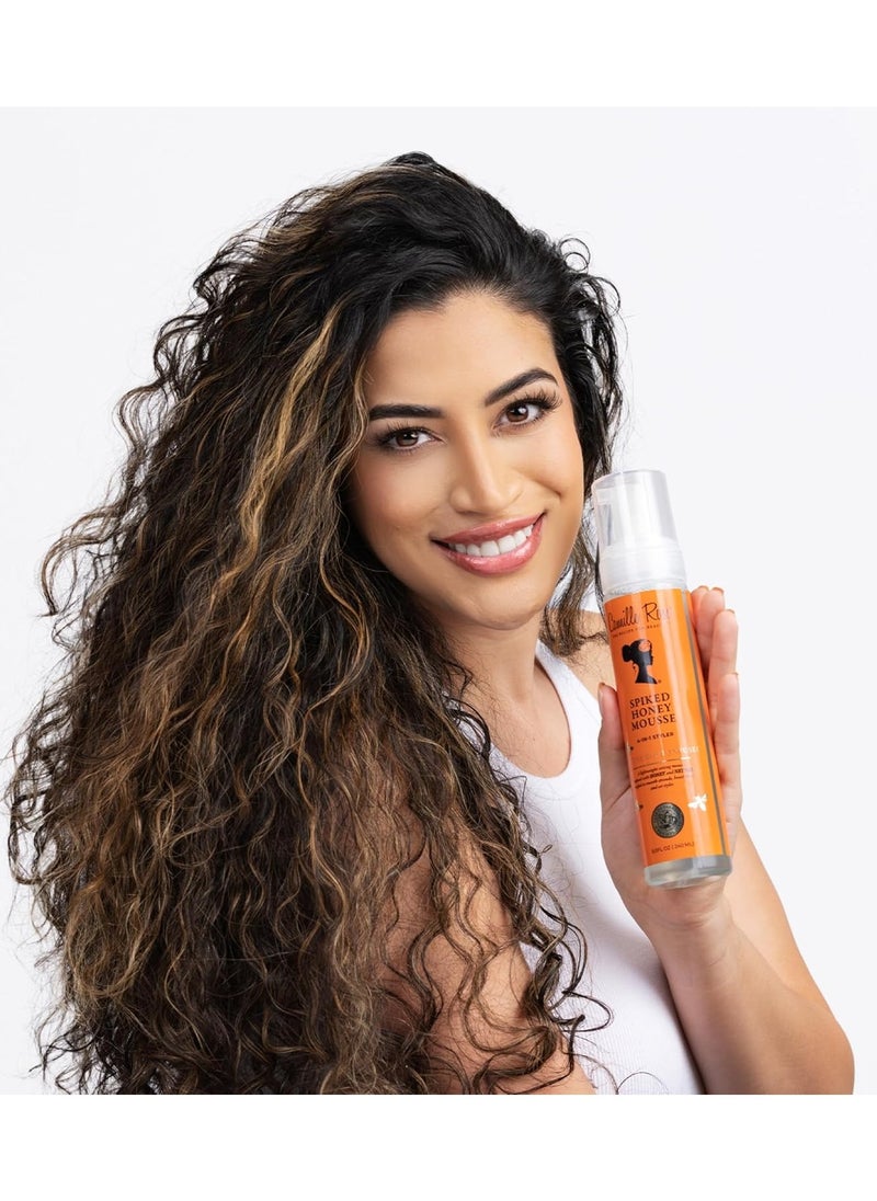 Camille Rose Naturals - Camille Rose 4-in-1 Hair Styler with Spiced Honey to define curls and hold styles in place while nourishing and adding shine | With honey and nettle, foam 240 ml - Image 1