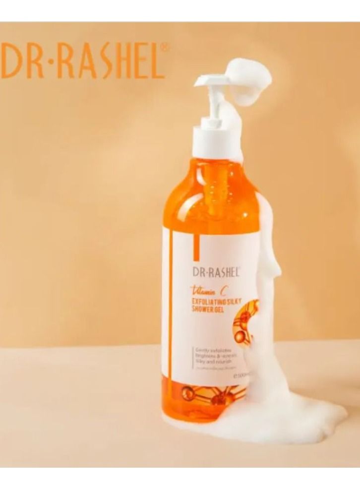 RASHELL Silky Shower Gel With Vitamin C 500ml