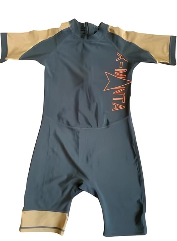 Children's Waterproof One-Piece Swimsuit 10-12 Years