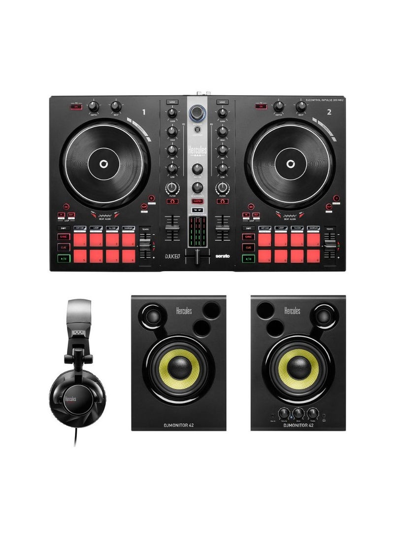 Hercules DJ Hercules DJ Essentials All-In-One Kit to Learn to DJ  - Image 2