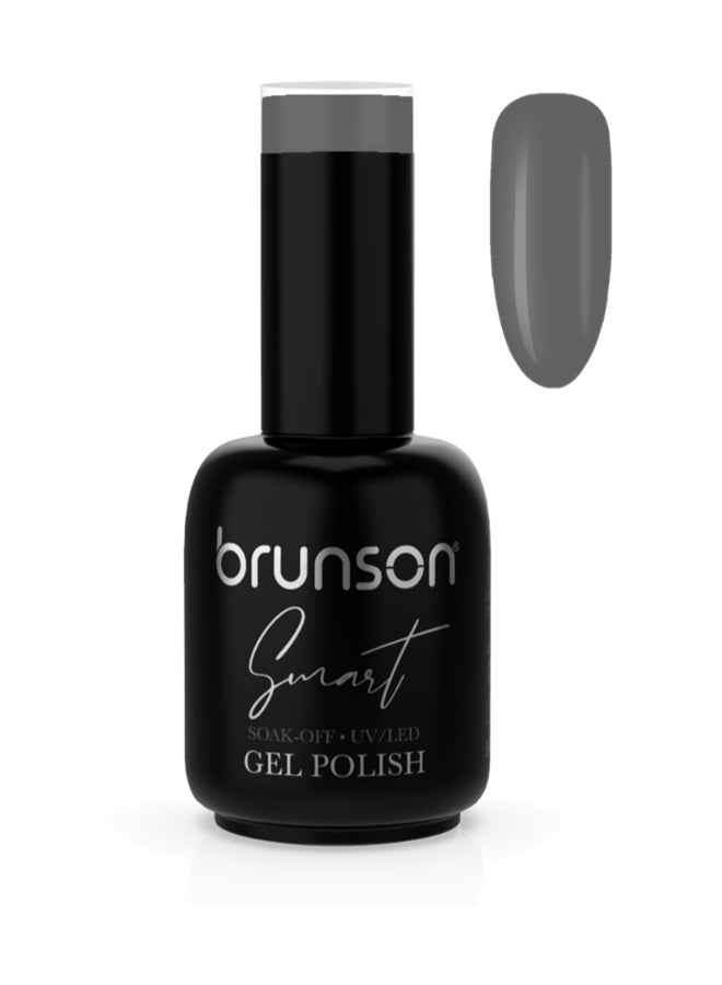 brunson Smart Gel Polish 15ml – Glossy Shine Finish, Long-Lasting UV Soak Off Gel Nail Paint, Chip-Resistant, Salon Quality for Nail Art, French Manicure & Pedicure Extensions  - Image 1