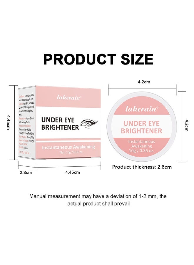 Under Eye Brightener - Eye Care, Nude, Nourishing, Express Result, Brightening, Natural, Shimmering, Vegan, Perfume, Parabens 10g