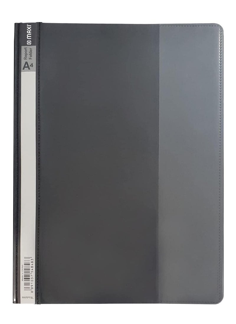 Maxi 5-Piece A4 Report File Black Cover  - Image 2