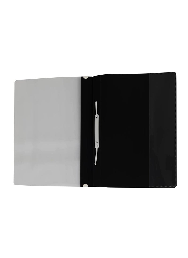 Maxi 5-Piece A4 Report File Black Cover  - Image 3