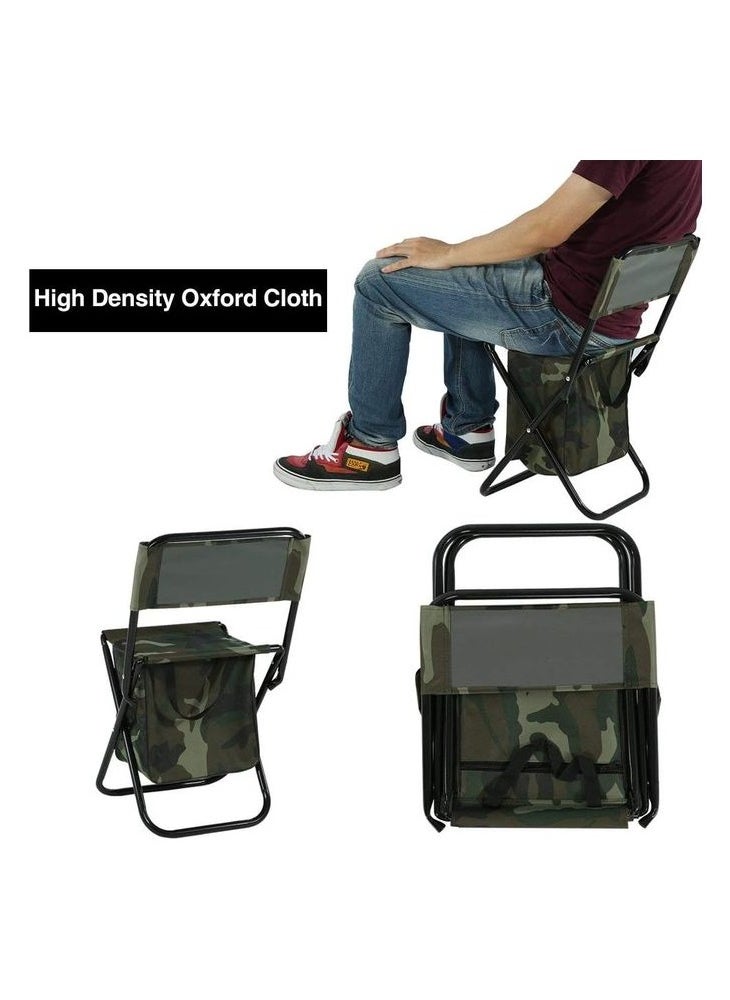 Generic Camping Chairs Heavy Duty Folding Chair for Outdoor Use Lightweight Backrest Fishing Picnic Chair  - Image 5