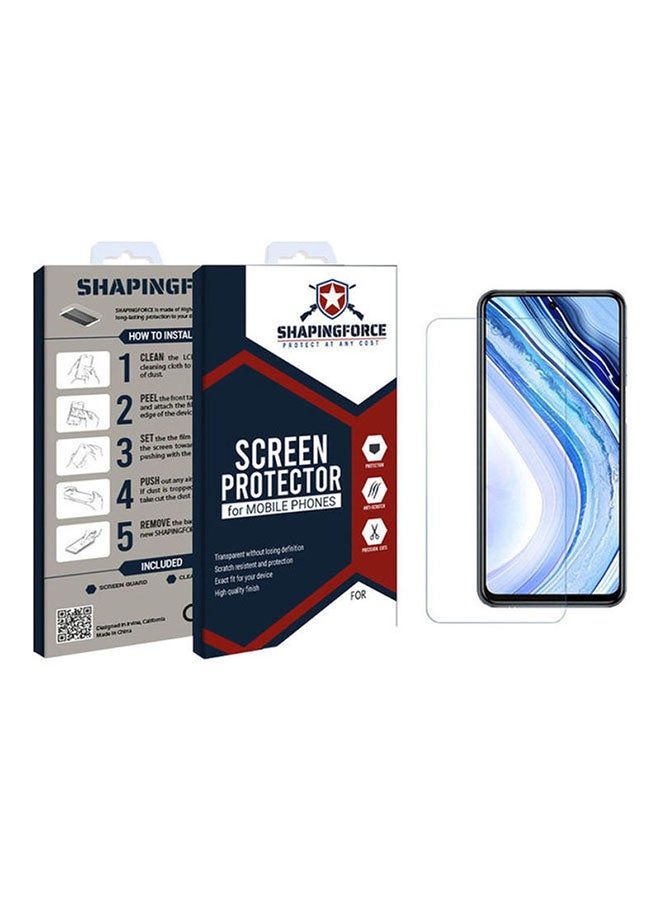 IAF Tempered Glass Screen Protector For Xiaomi Redmi Note 9S Clear