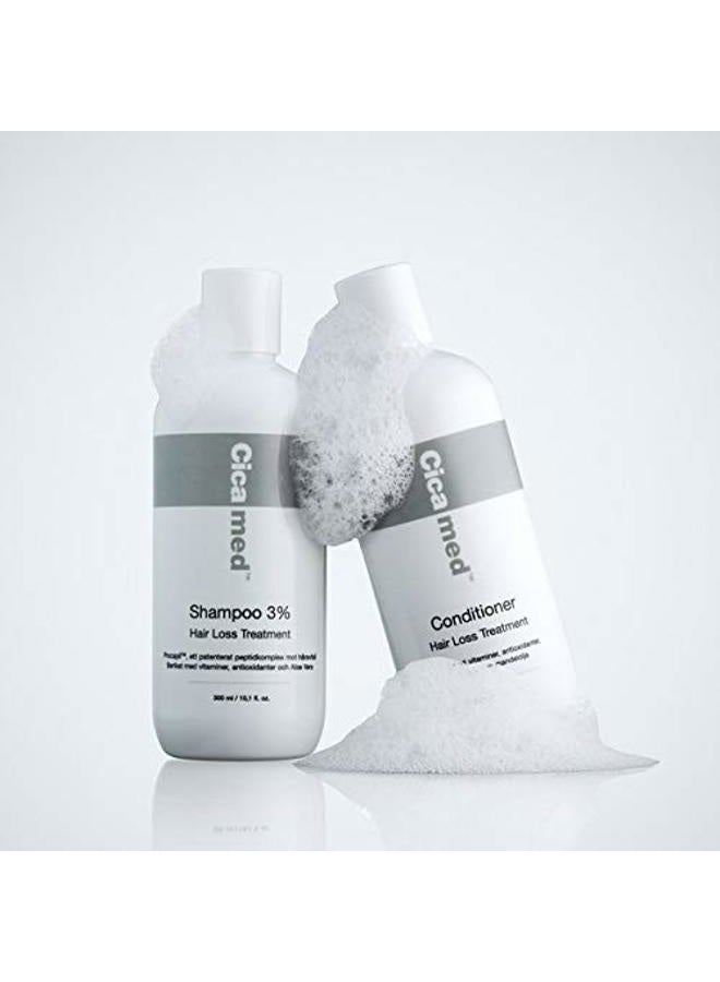 Cicamed Hair Loss Treatment, Shampoo 3% Procapil and Conditioner Set, Organic Science - Image 2