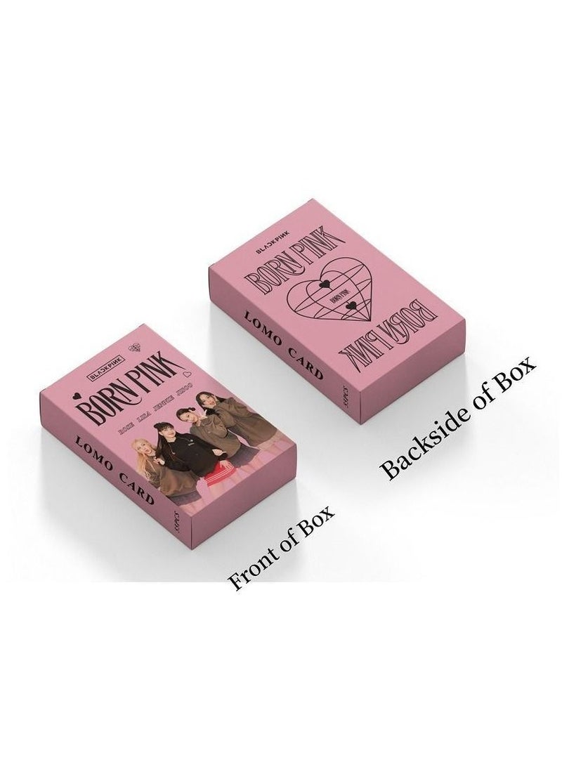 Furtey 55-Piece Blackpink Born Pink World Tour Lomo Cards - Image 3