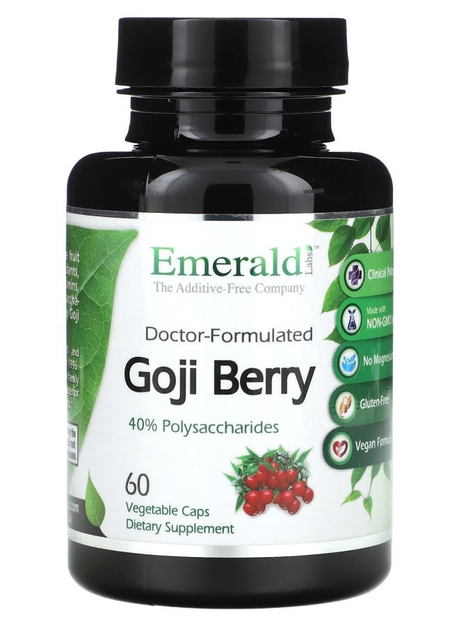 Emerald Laboratories Goji Berry 60 Vegetable Caps 