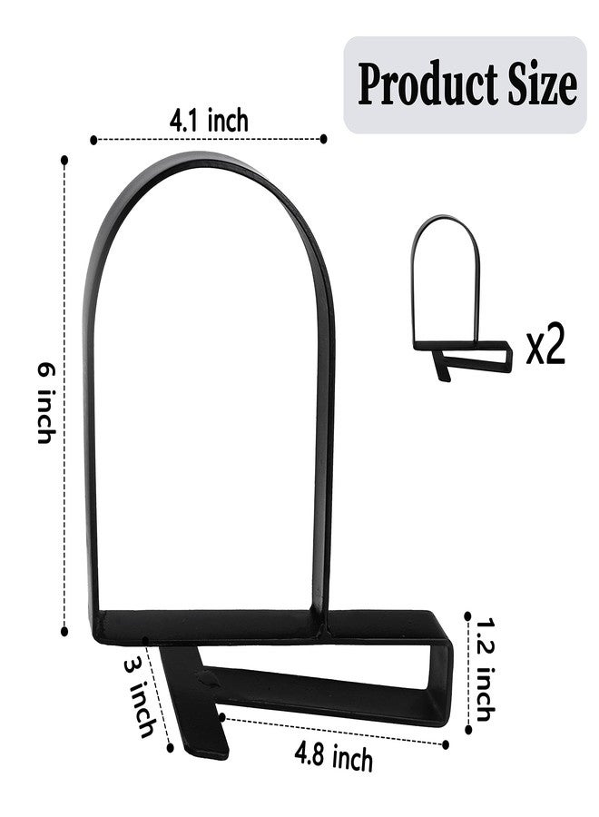 YANGSHUO Book Ends for Shelves: Black Metal Book Ends, Heavy Duty Bookend Supports for Shelves, Non-Skid Book Organizer for Home Office School Supplies - Image 4