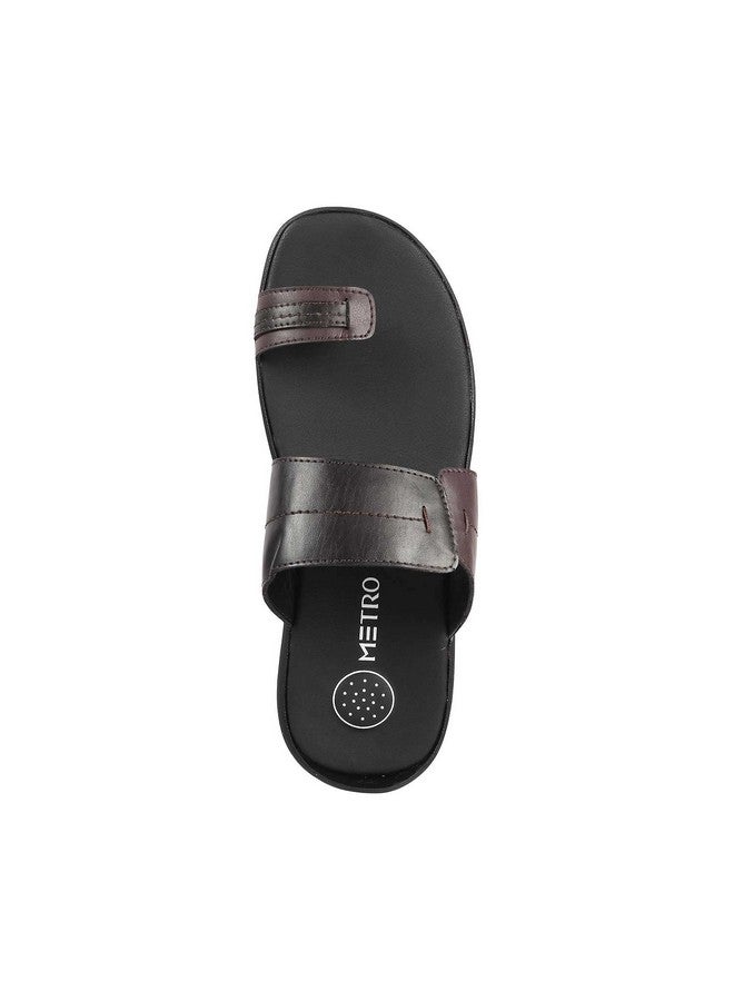 مترو نعال مترو للرجال من مادة صناعية بنية اللون (مقاس (8 المملكة المتحدة (42 الاتحاد الأوروبي)) - Image 5