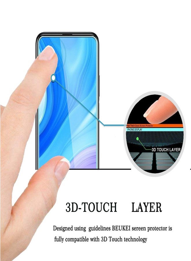 beukei (2-Pack) for Huawei (Y9S) and (Y9 Prime 2019) Screen Protector Tempered Glass, Anti Scratch, Bubble Free - Image 2