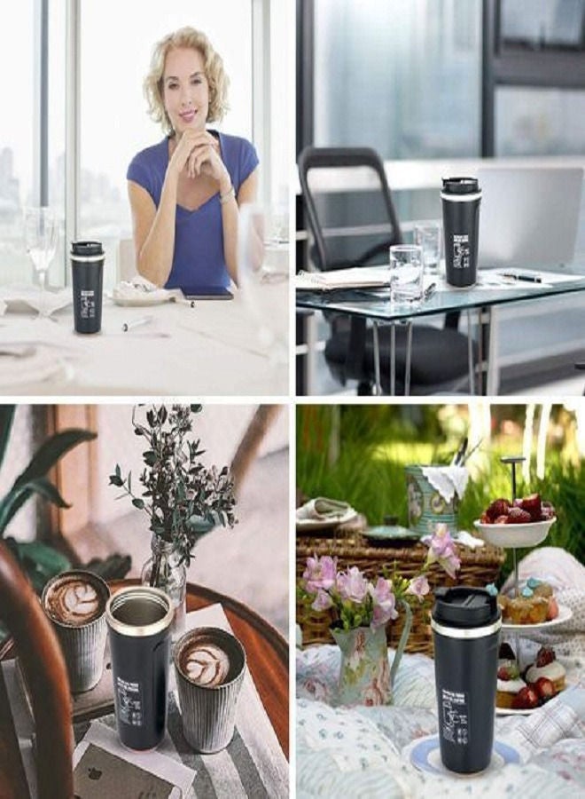 Suction cup stainless Steel Non- Falling proven safer for everyone 520ml White  - Image 5