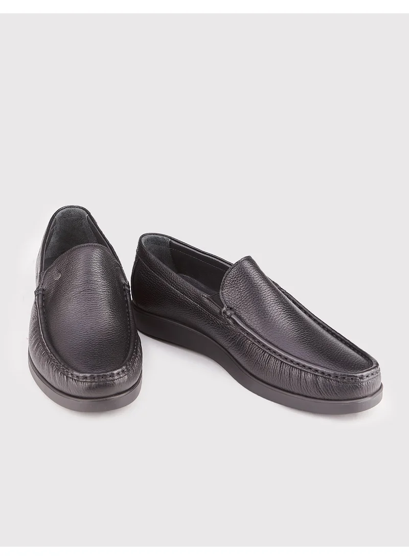 Cabani Leather Black Men's Casual Shoes