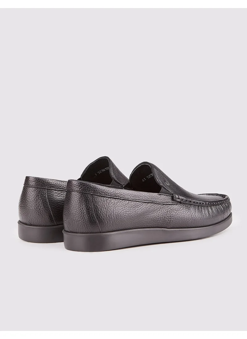 Cabani Leather Black Men's Casual Shoes