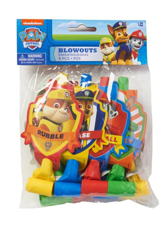 Amscan Paw Patrol Party Blowouts 5", 8 Pcs - Image 3