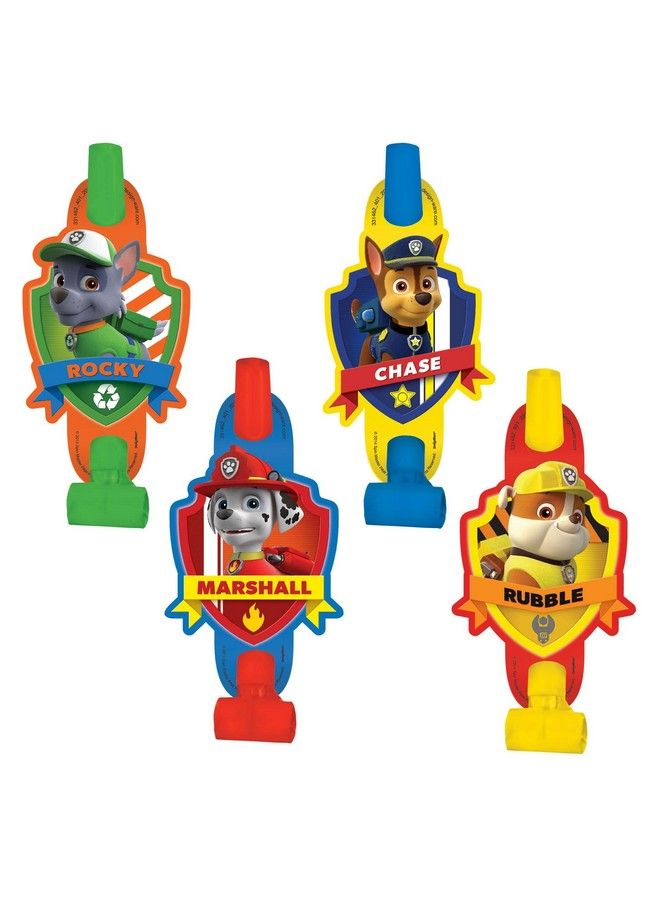Amscan Paw Patrol Party Blowouts 5", 8 Pcs - Image 1