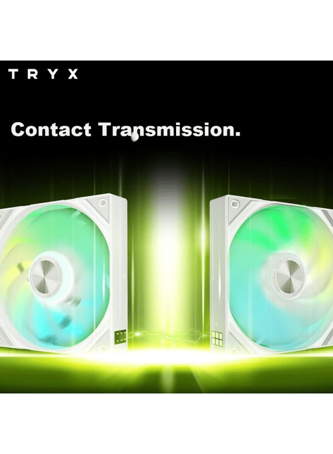 Tryx Rota Dark Star Sl Argb 120mm Fan White - Image 3
