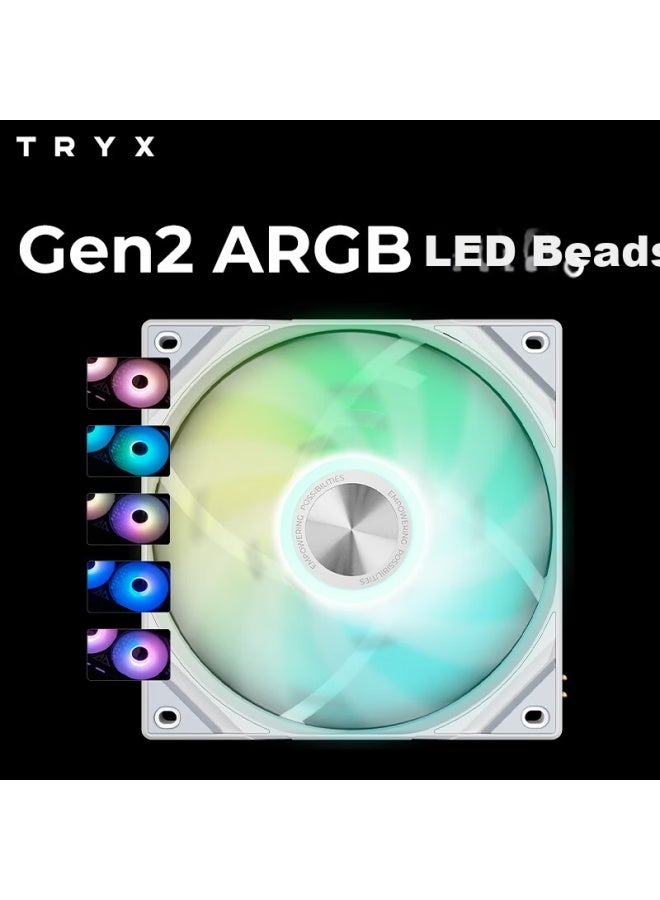 Tryx Rota Dark Star Sl Argb 120mm Fan White - Image 4