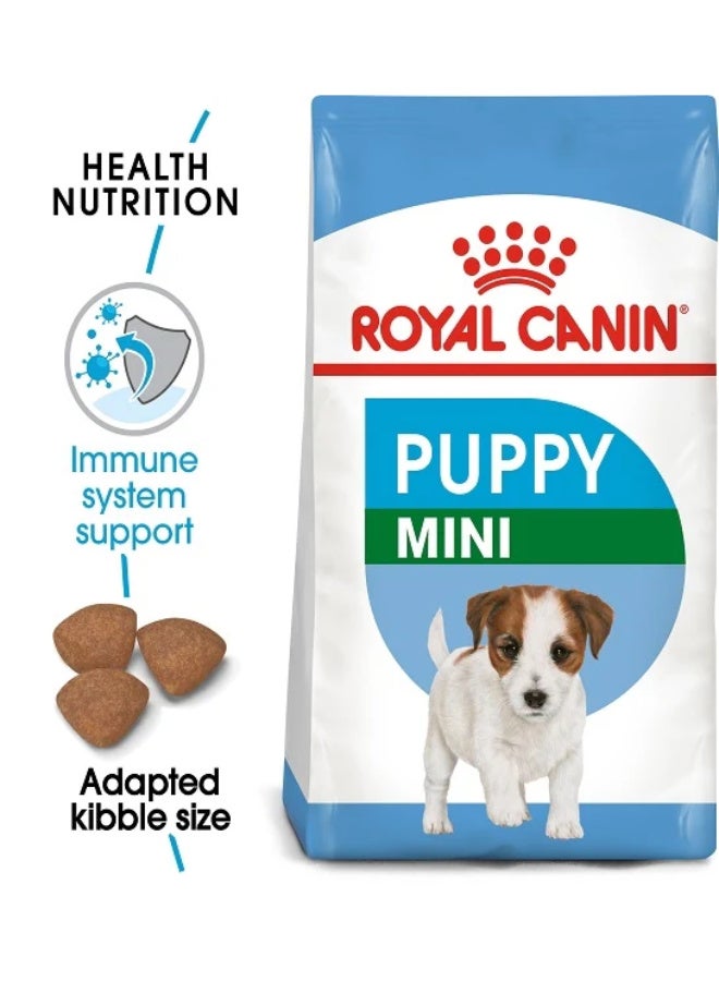 Royal Canin Puppy Mini Adult Food, Weight Up To 10kg Immune System Support, 4kg - Image 2