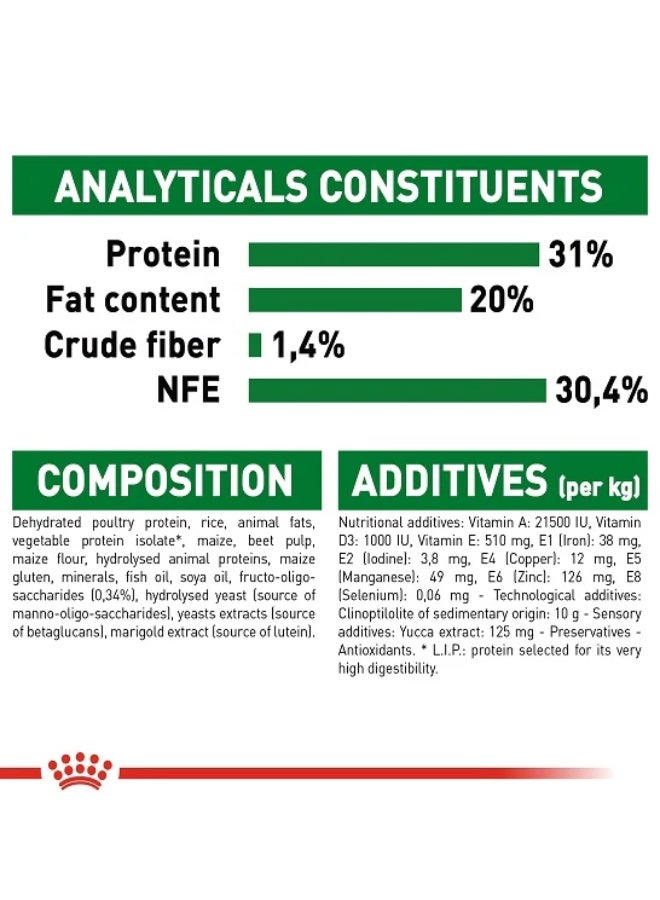 Royal Canin Puppy Mini Adult Food, Weight Up To 10kg Immune System Support, 4kg - Image 4