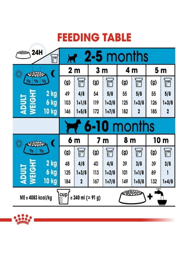 Royal Canin Puppy Mini Adult Food, Weight Up To 10kg Immune System Support, 4kg - Image 5