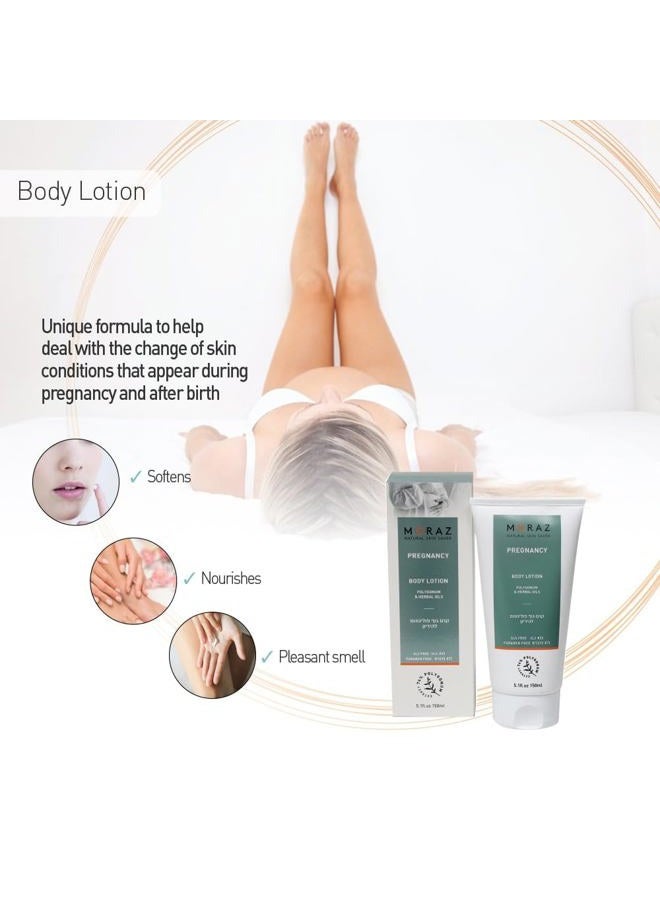 Moraz Pregnancy Body Lotion by Moraz | 5.1 oz | Rich in Herbal Extracts & Natural Oils - Image 4