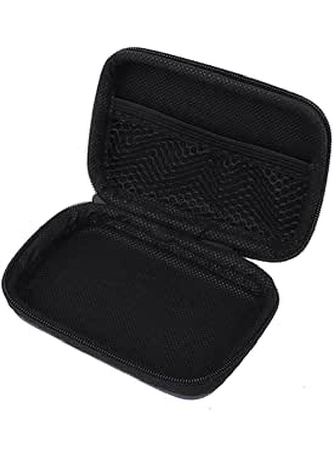 Purple Mesh Digital Storage Bag Organizer Pouch for Earphones Charging Cables Travel Use - Image 1