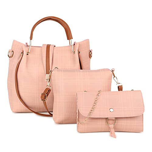 DANIEL CLARK Handbags For Women Combo (Cream) - Image 1