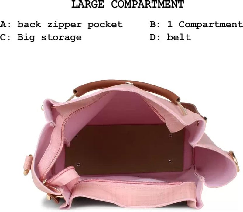 DANIEL CLARK Handbags For Women Combo (Cream) - Image 5