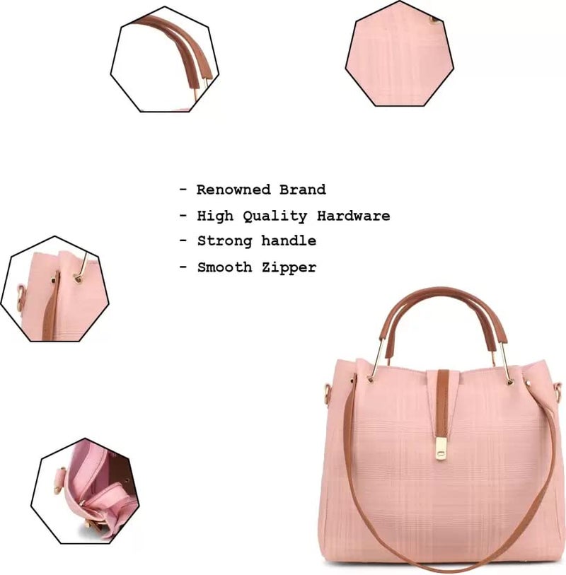 DANIEL CLARK Handbags For Women Combo (Cream) - Image 3