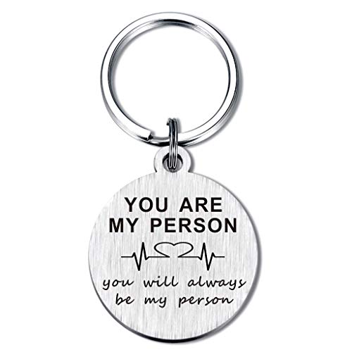 TANWIH You are My Person Gifts Bestie Keychain, Best Friend Birthday Gifts for Women Bestfriend Key Chains、 - Image 1