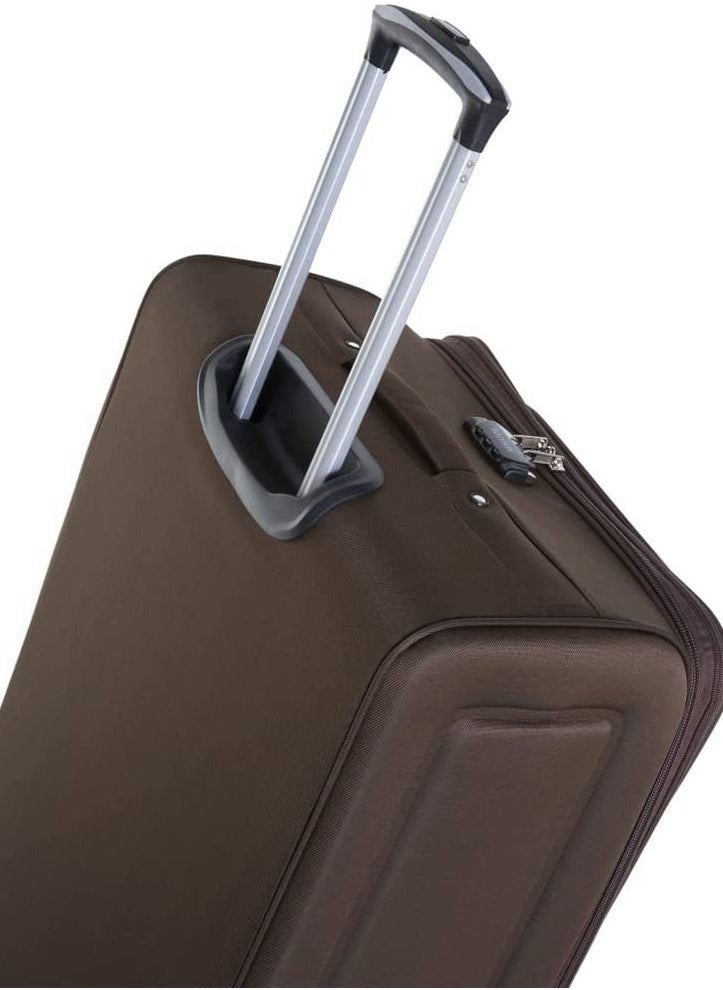 SENATOR - Senator Soft-Shell Luggage Sets 4-Pieces Suitcase for Unisex KH108 | Ultra Lightweight Expandable EVA With Wheels 2 (Set of 4, Brown) - Image 1