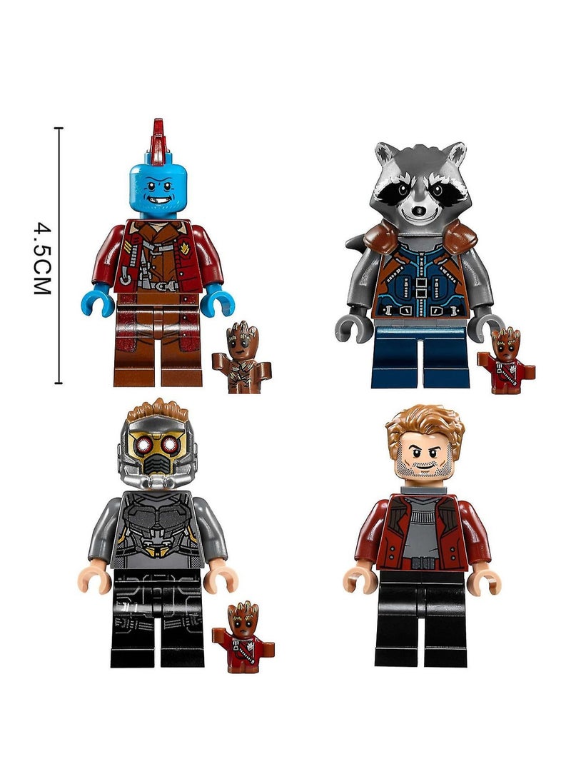 9pcs Guardians of the Galaxy Mini Figures Building Blocks Toys Kids Toys, Kids Gifts - Image 3