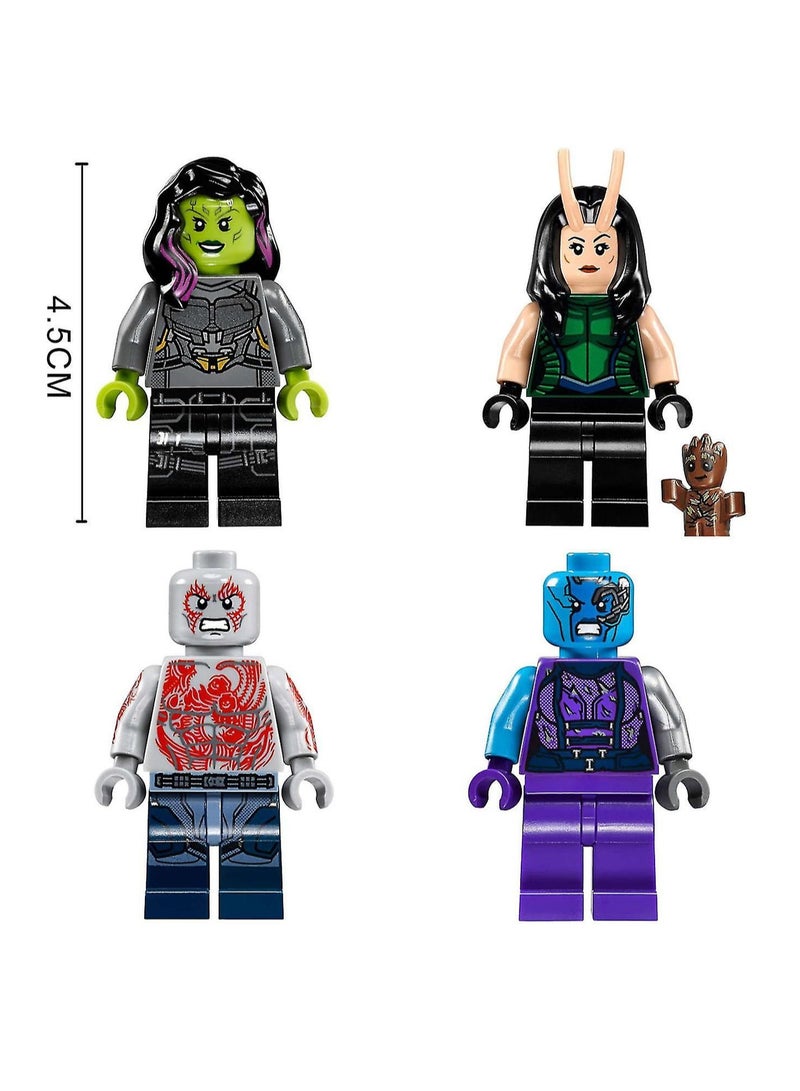 9pcs Guardians of the Galaxy Mini Figures Building Blocks Toys Kids Toys, Kids Gifts - Image 4
