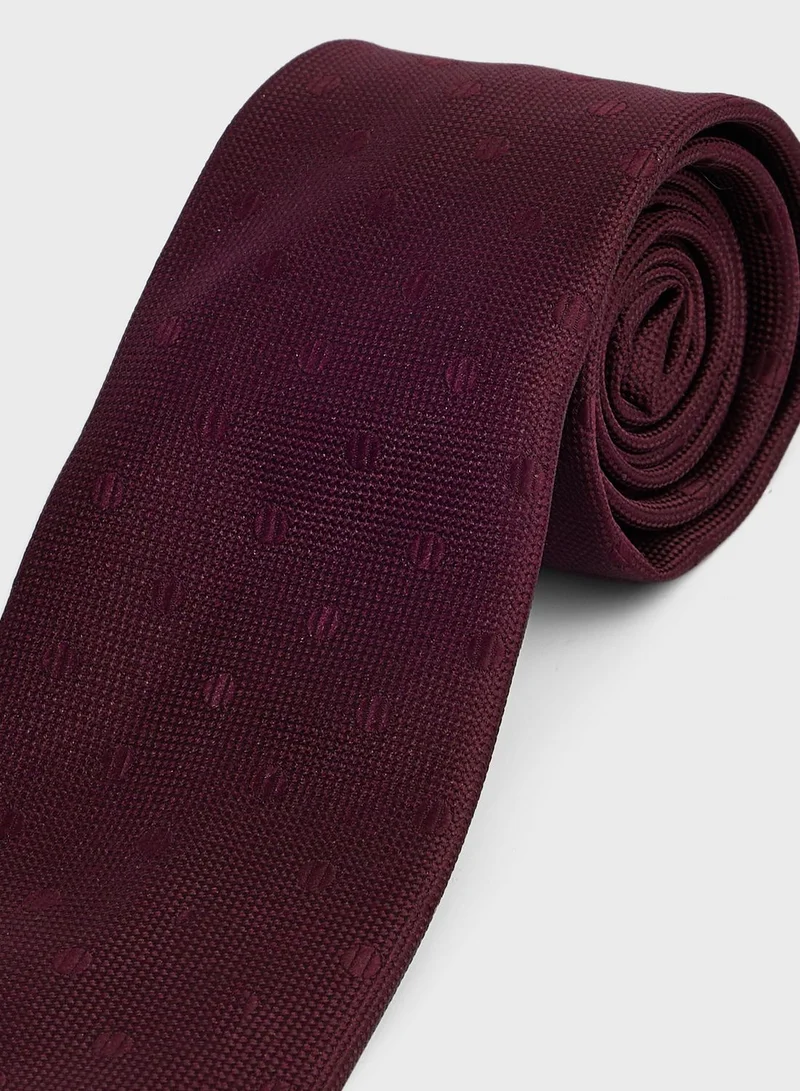 Mango Man Micro Print Tie