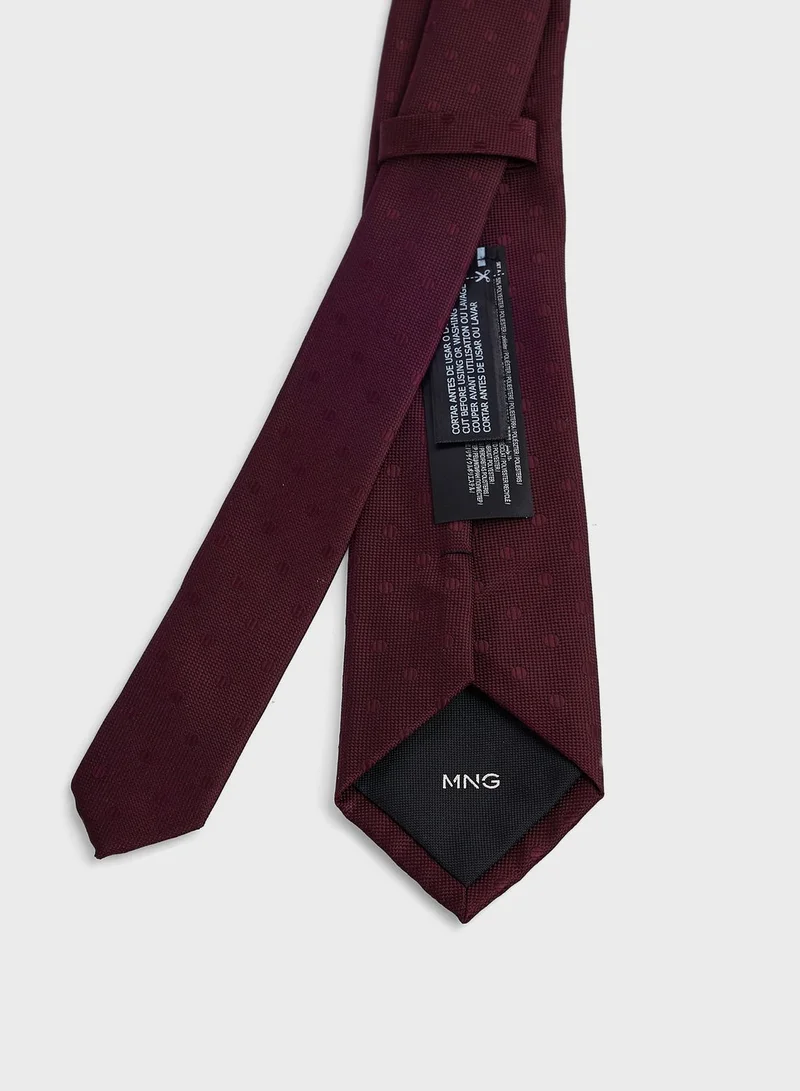 Mango Man Micro Print Tie