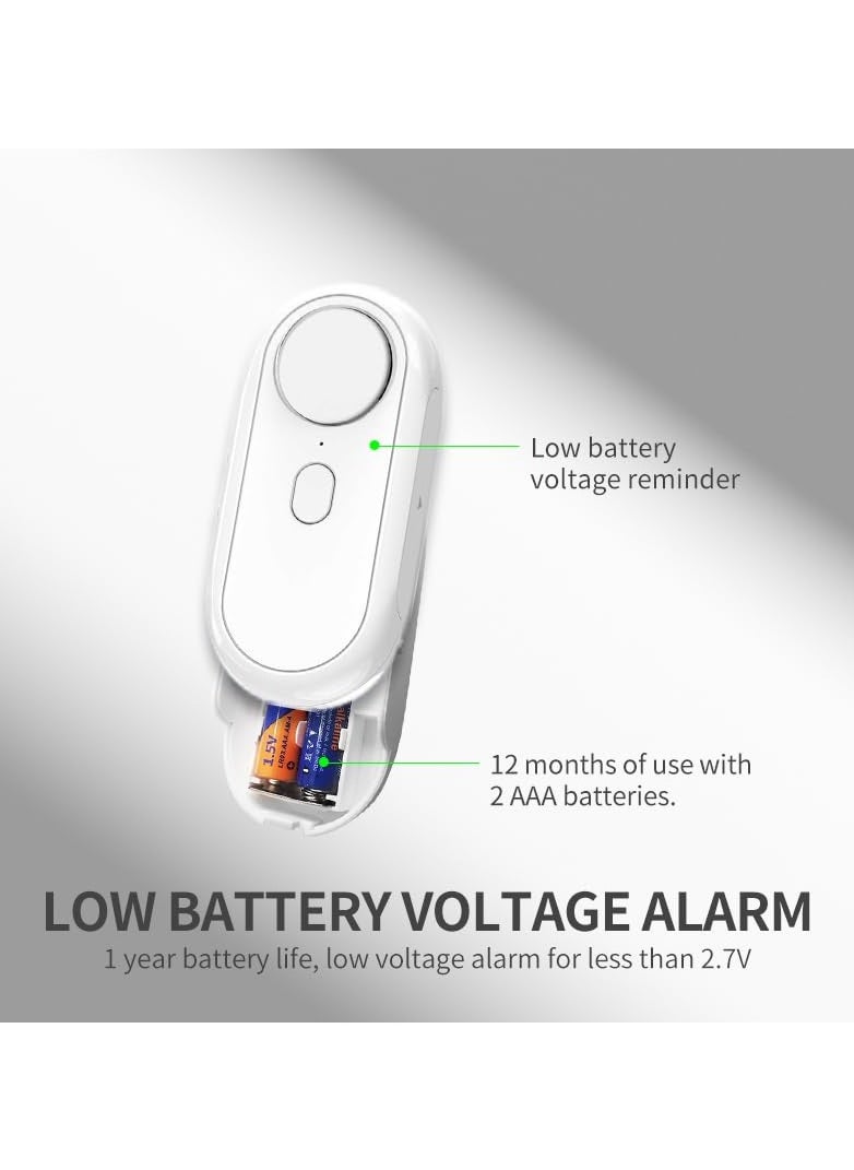 KASTWAVE إنذار نافذة الباب، إنذار فتح النوافذ عن بعد، إنذار دخول الباب، إنذار حمام السباحة لسلامة الأطفال، مستشعر إنذار أمان الباب المنزلي والتجاري، جرس الباب للمتجر  - Image 2