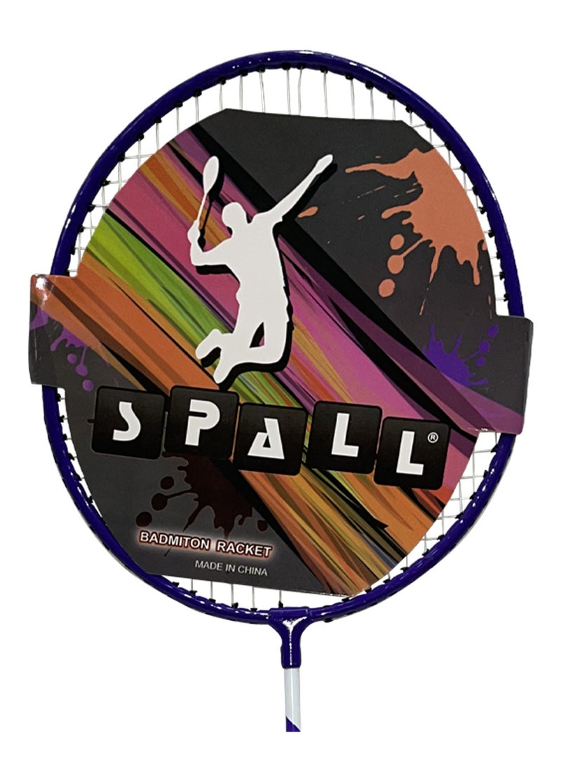Spall 2Pcs Badminton Racket With Grip Soft Handles Smash Power Frame With Free Full Cover Ultra Light Weight Carbon Fiber Single High Grade Perfect For Men And Women  - Image 2
