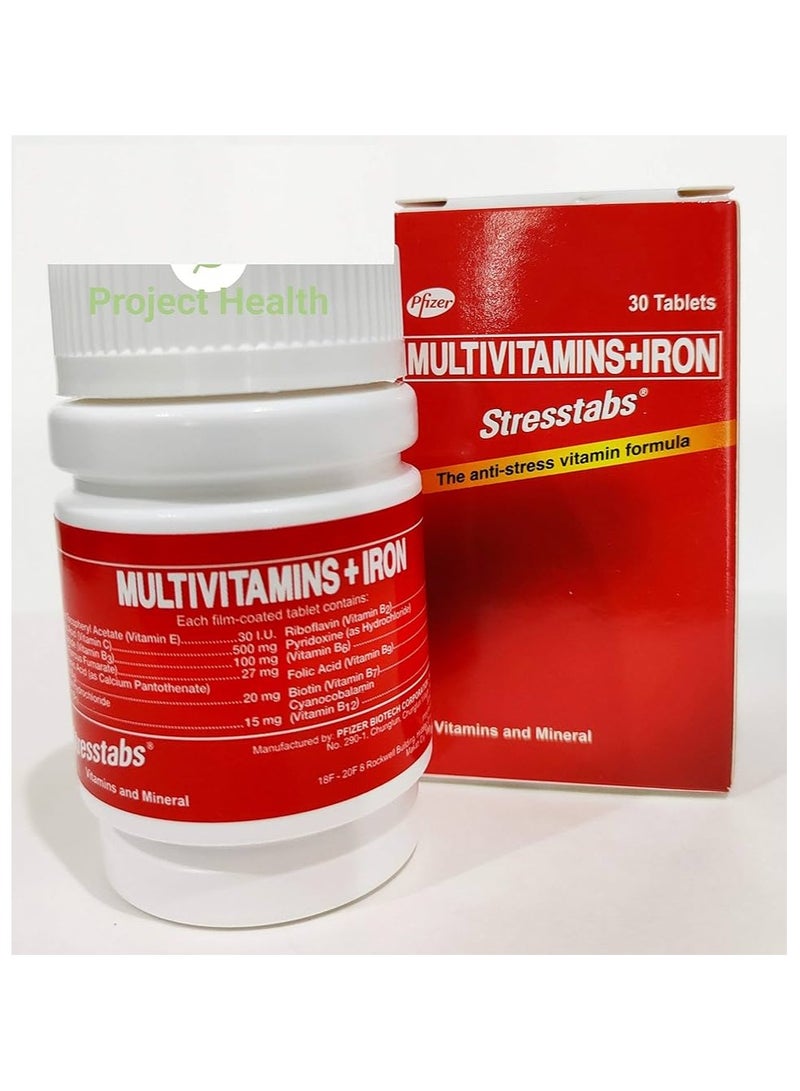 STRESSTAB Multi Vitamins + Iron