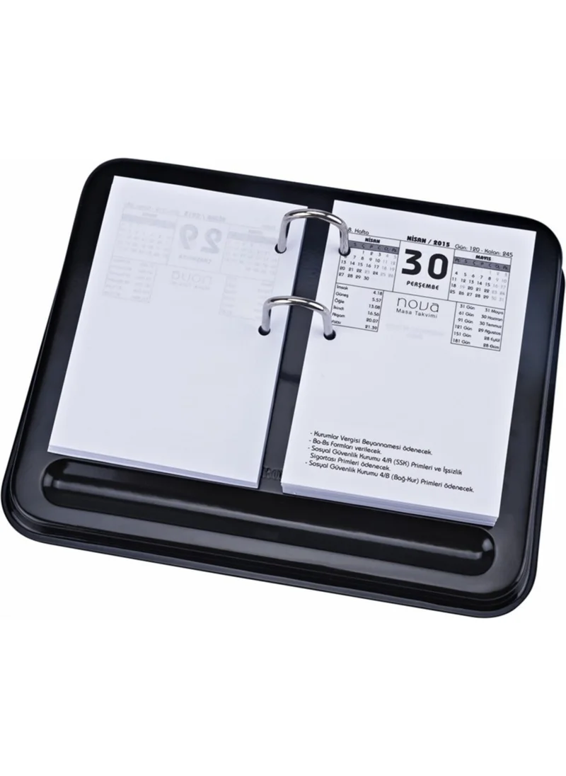 Genc Dijital Baski 2025 Desk Calendar and Metal Calendar Base