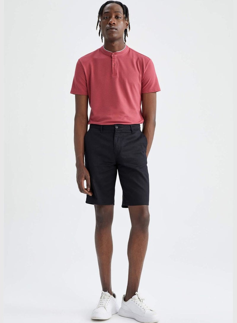 DeFacto Regular Fit Bermuda Shorts  - Image 3