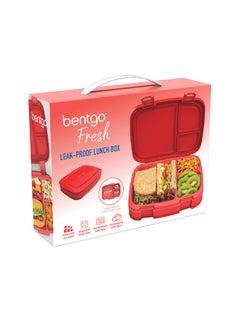Bentgo Fresh2 Bento Style  Lunch Box - Red  - Image 2