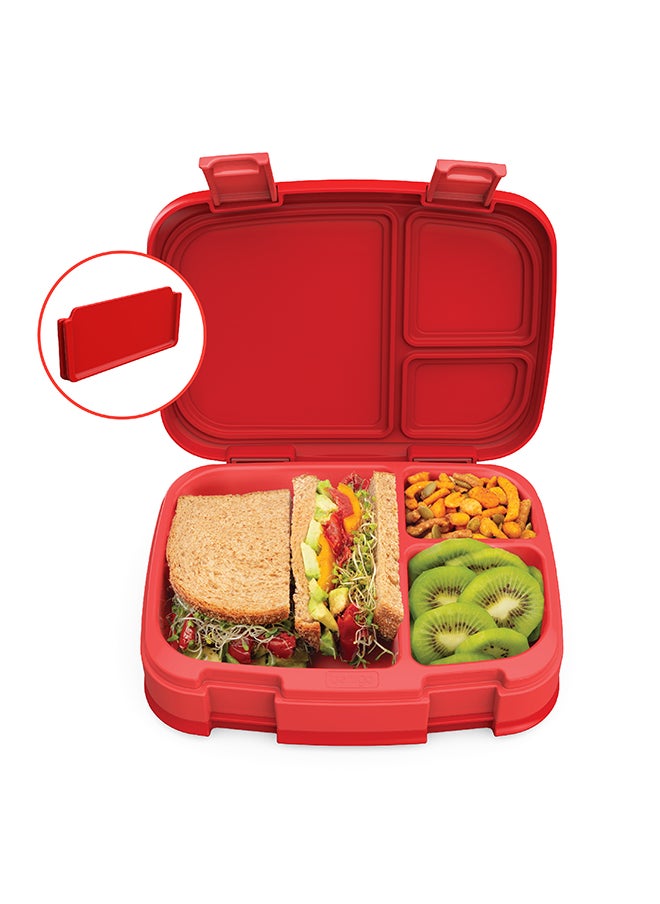 Bentgo - Fresh2 Bento Style  Lunch Box - Red - Image 1