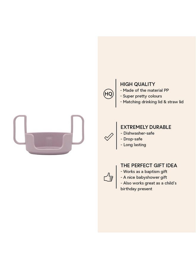 Design letters Design Letters Handle for baby and kids Personal Drinking Glass in tritan | BPA-free, BPS-free and EA-free, Makes it easy for the child to drink of the glass, dishwasher safe, light, 20 g  - Image 2