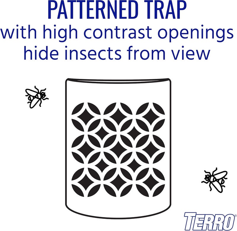 TERRO T550 Discreet Odorless Indoor Fly Trap Plus Lure - Attracts, Traps, and Kills House Flies - Image 5
