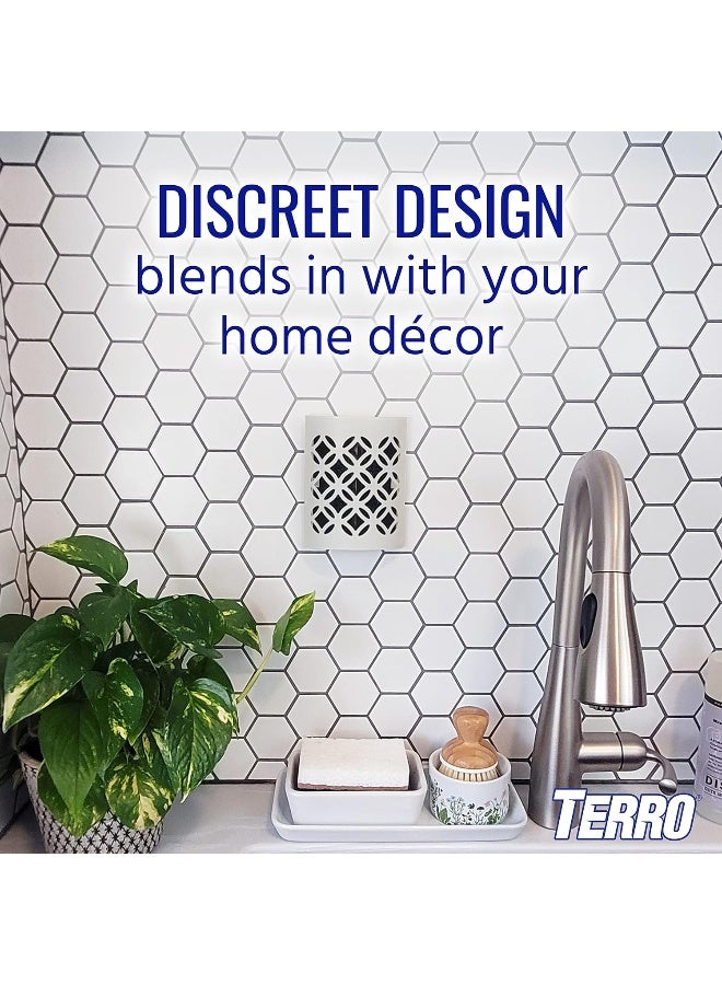 TERRO T550 Discreet Odorless Indoor Fly Trap Plus Lure - Attracts, Traps, and Kills House Flies - Image 4