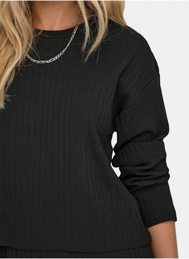 ONLY Onlthelma Ls O-Neck Pullover Ex Knt  - Image 3