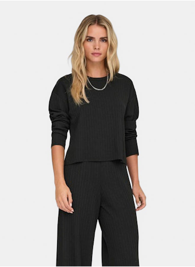 ONLY Onlthelma Ls O-Neck Pullover Ex Knt  - Image 2