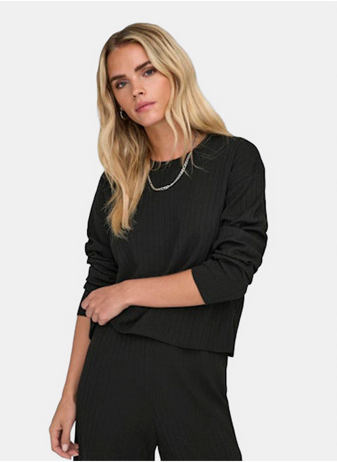 ONLY Onlthelma Ls O-Neck Pullover Ex Knt  - Image 4